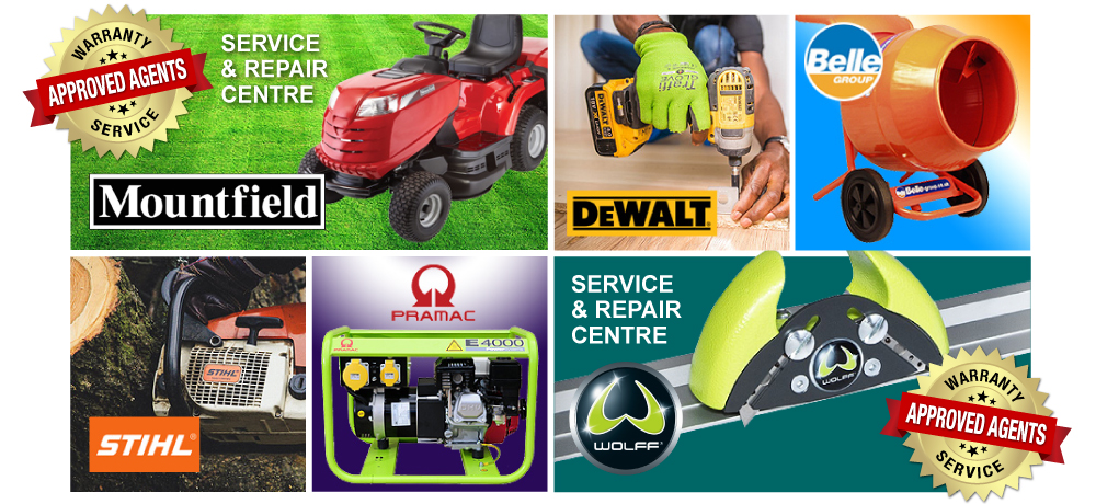 Mountfield and Wolff Service, Repair and Warranty Agents